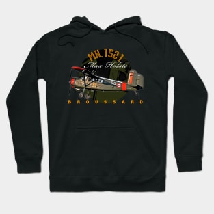 Max Holste MH.1521 Broussard Aircraft Hoodie